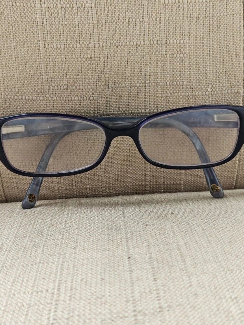 bebe Women Eyeglasses Frame Blue Tone Eyewear Glasses frame only